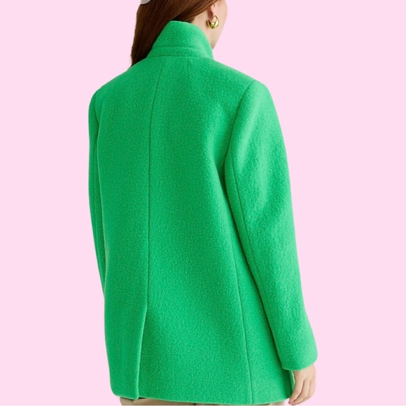 J Crew Leighton blazer-jacket in Italian boiled wool. Color: ROSY PINK - Picture 11 of 13